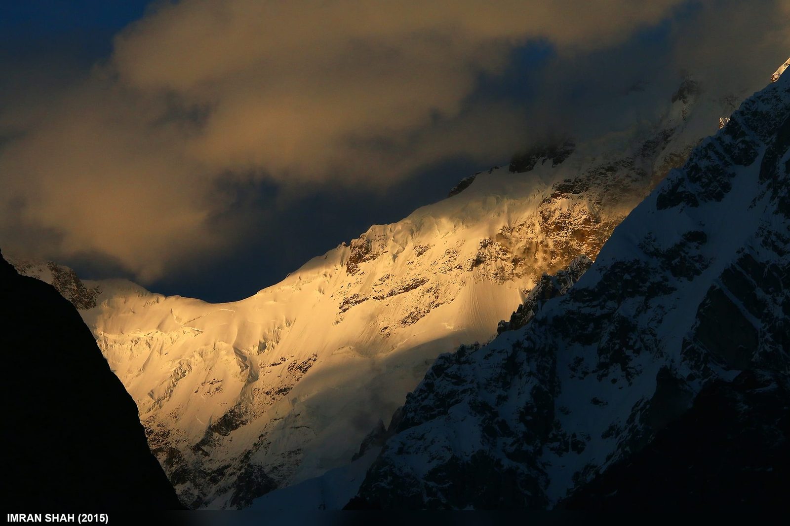 Parete nord-ovest del Bojohagur Duanasir e la cresta verso lo Shispare